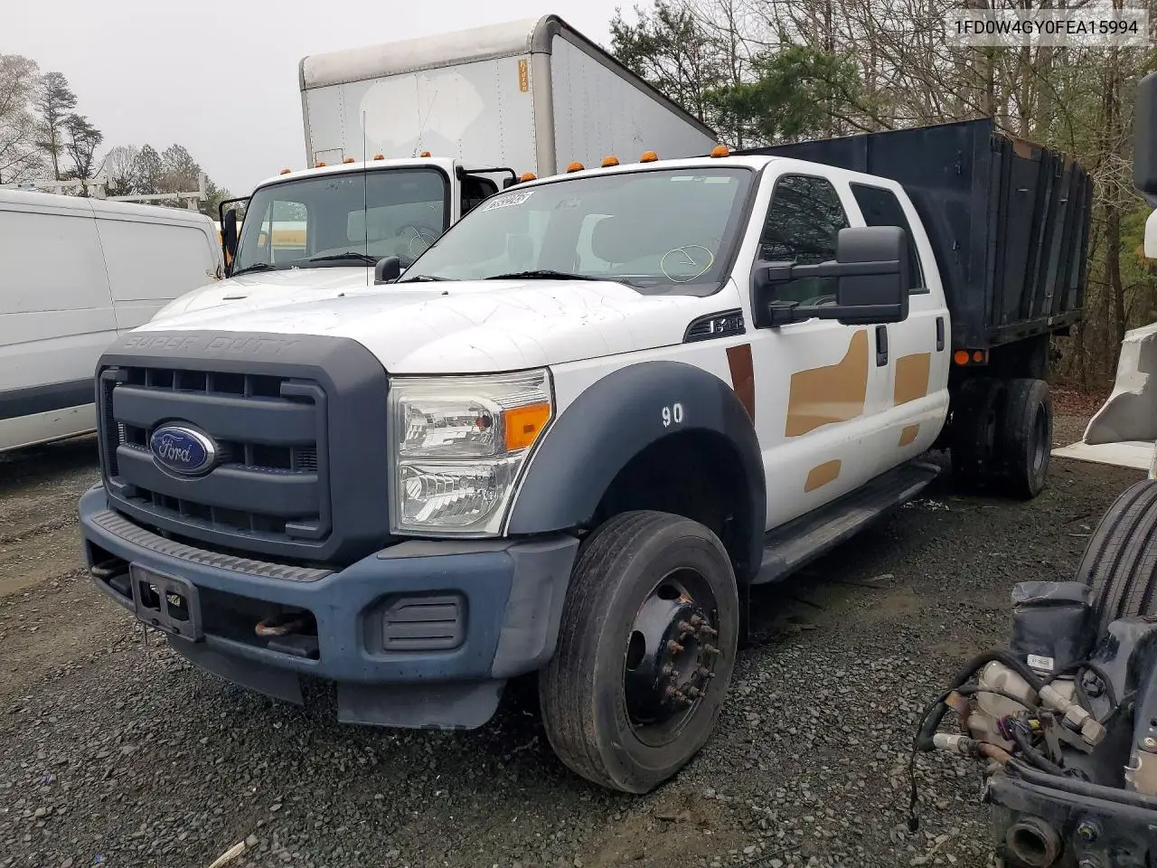 2015 Ford F450 Super Duty VIN: 1FD0W4GY0FEA15994 Lot: 57138216