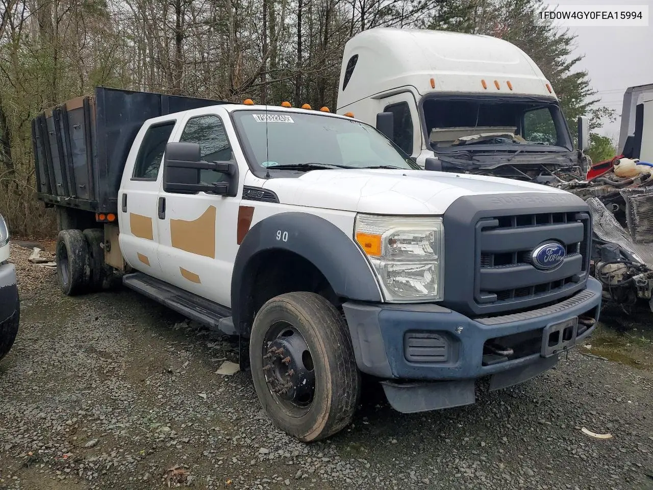 2015 Ford F450 Super Duty VIN: 1FD0W4GY0FEA15994 Lot: 57138216