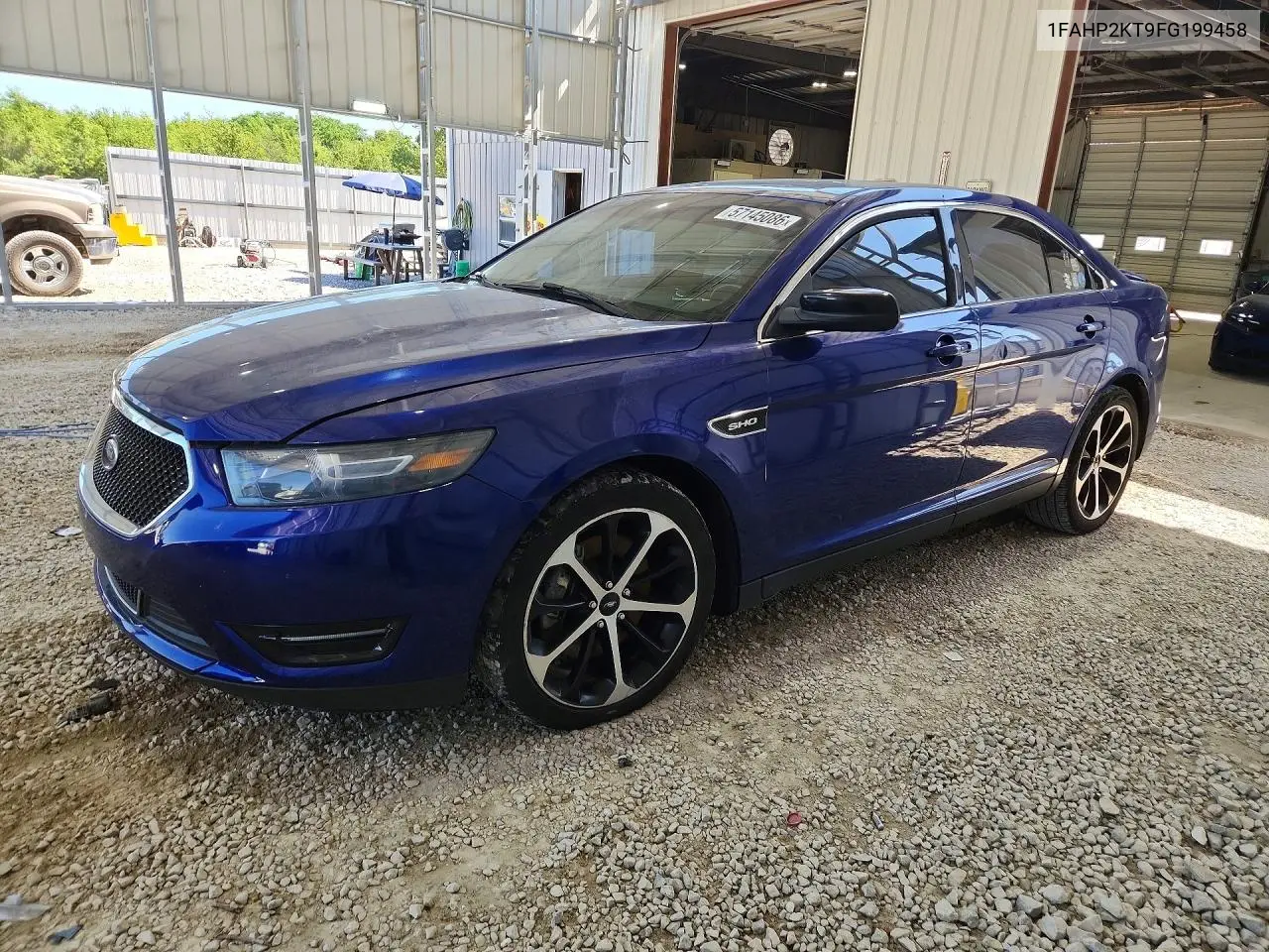 2015 Ford Taurus Sho VIN: 1FAHP2KT9FG199458 Lot: 57145086