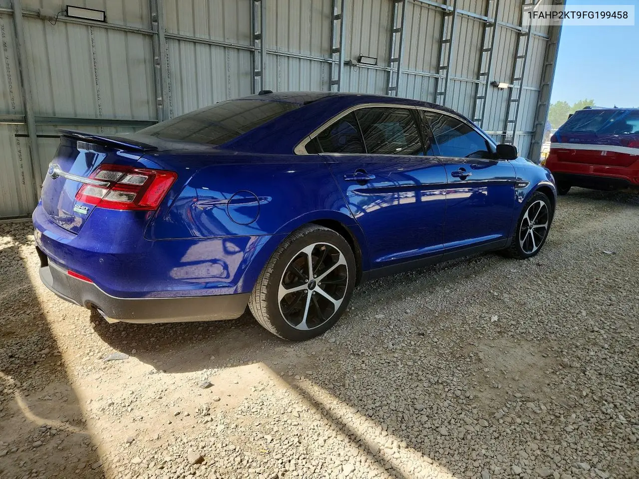 2015 Ford Taurus Sho VIN: 1FAHP2KT9FG199458 Lot: 57145086