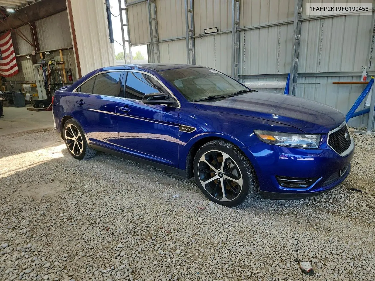 2015 Ford Taurus Sho VIN: 1FAHP2KT9FG199458 Lot: 57145086