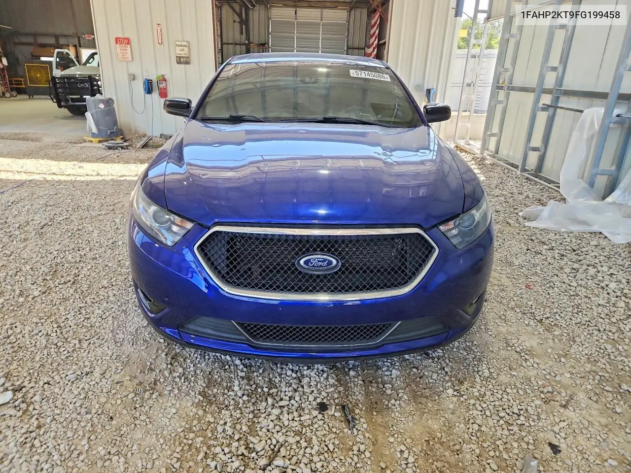 2015 Ford Taurus Sho VIN: 1FAHP2KT9FG199458 Lot: 57145086