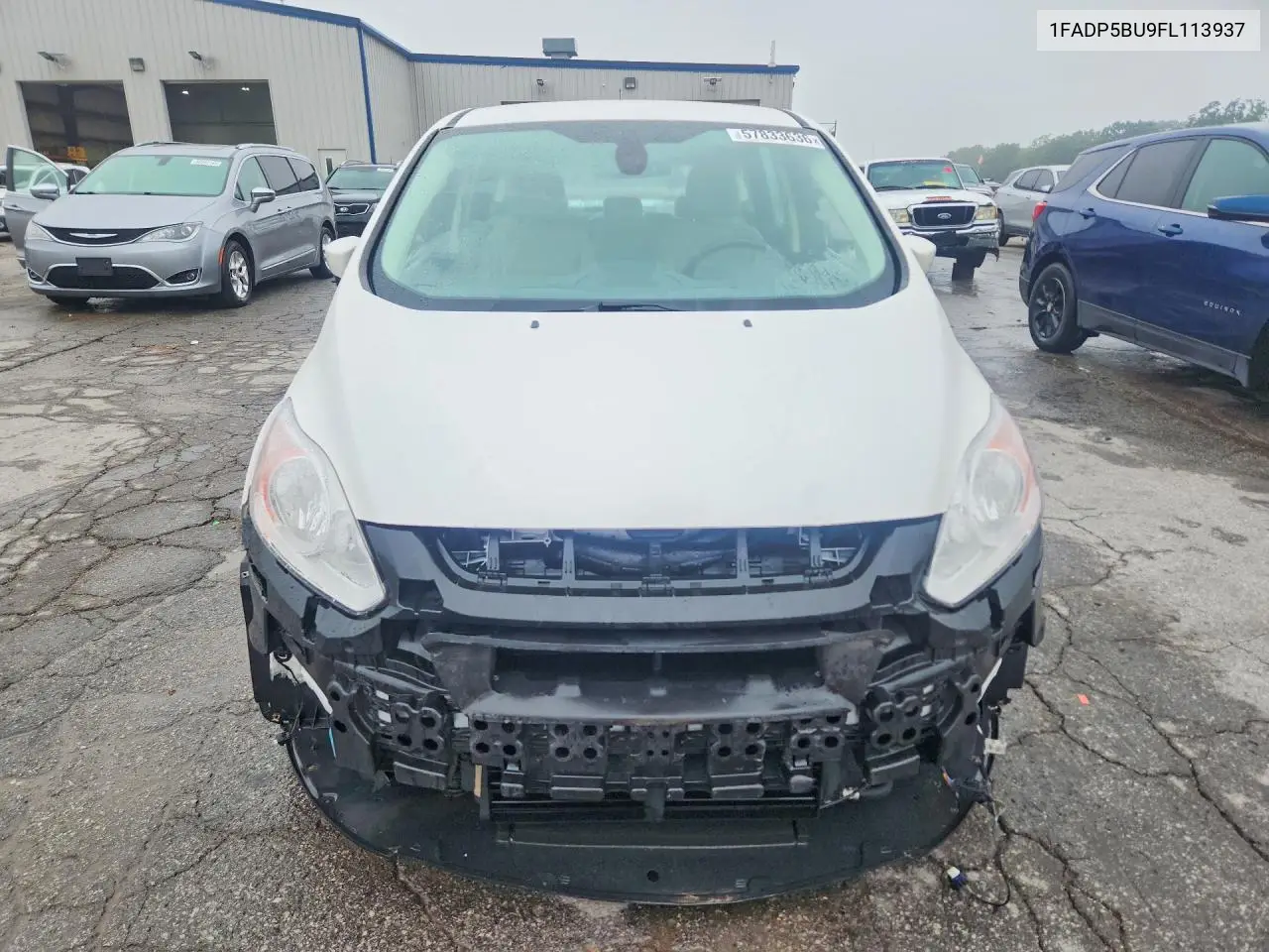 2015 Ford C-Max Sel VIN: 1FADP5BU9FL113937 Lot: 57833636