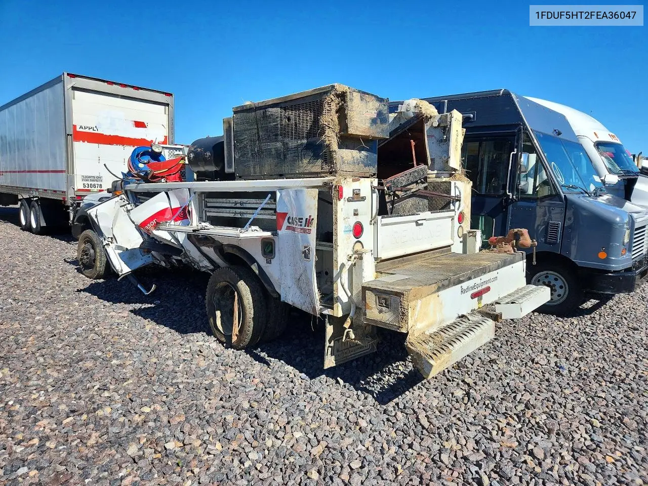 2015 Ford F550 Super Duty VIN: 1FDUF5HT2FEA36047 Lot: 57901556