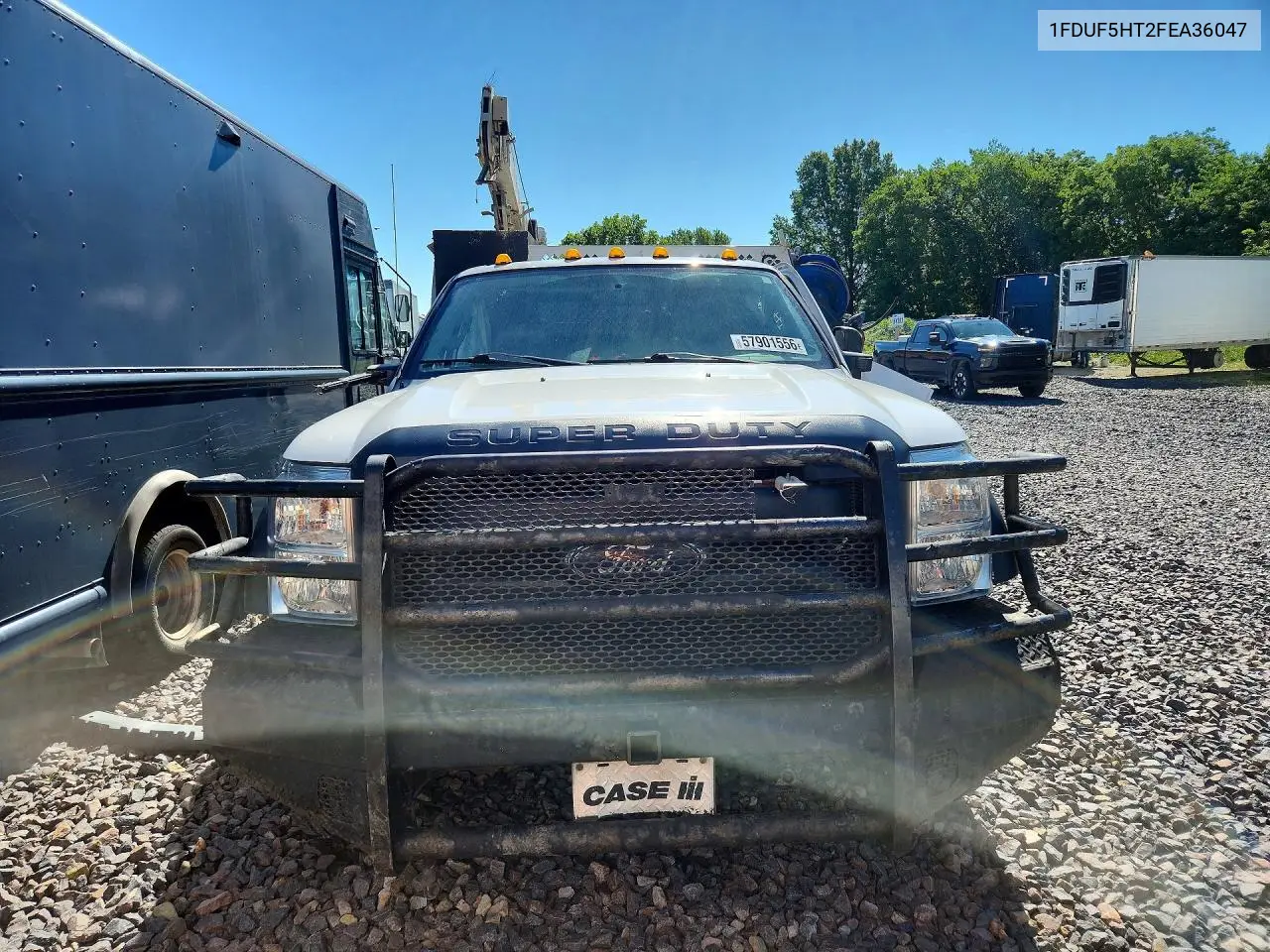 2015 Ford F550 Super Duty VIN: 1FDUF5HT2FEA36047 Lot: 57901556