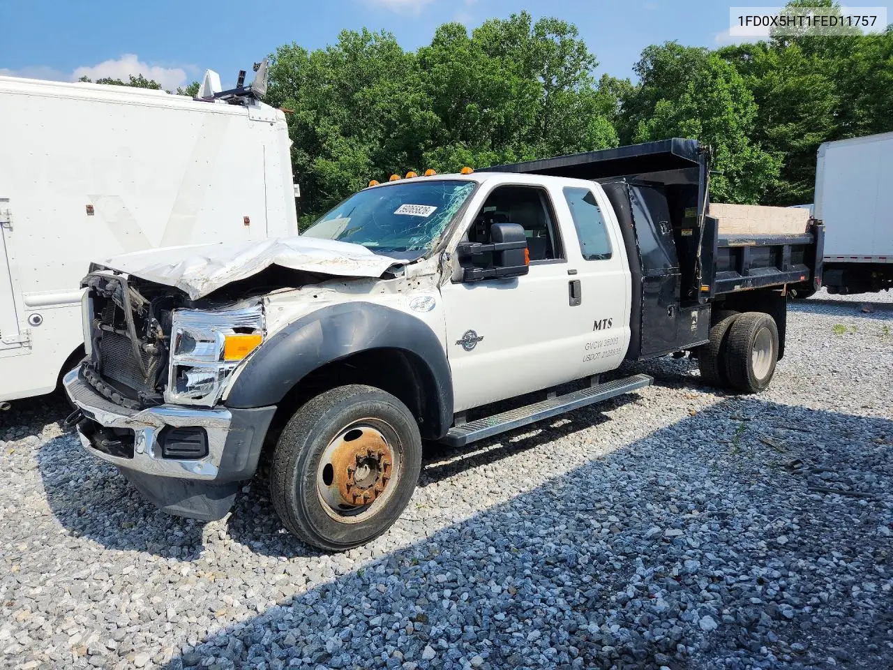 2015 Ford F550 Super Duty VIN: 1FD0X5HT1FED11757 Lot: 59065826