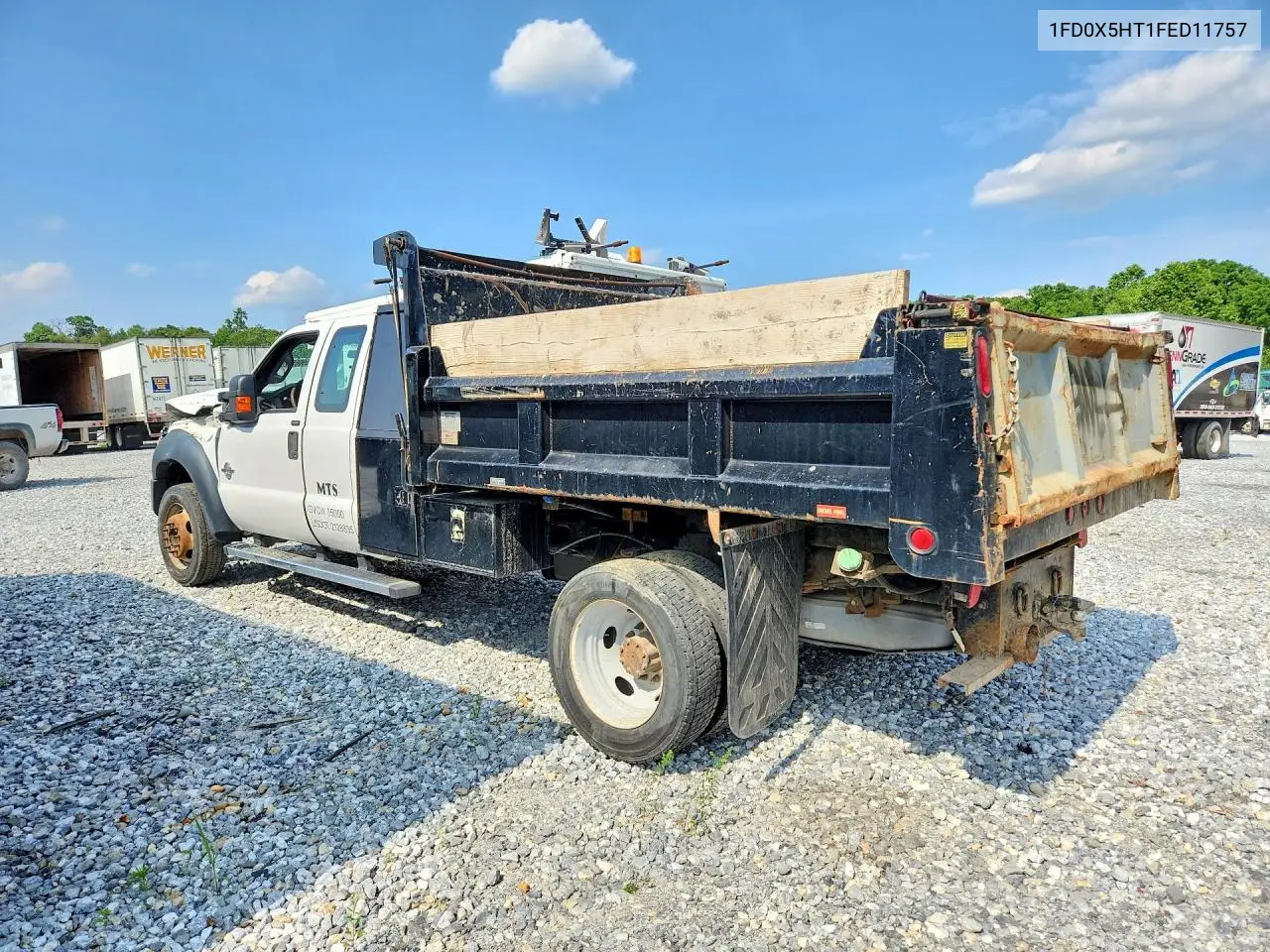 2015 Ford F550 Super Duty VIN: 1FD0X5HT1FED11757 Lot: 59065826