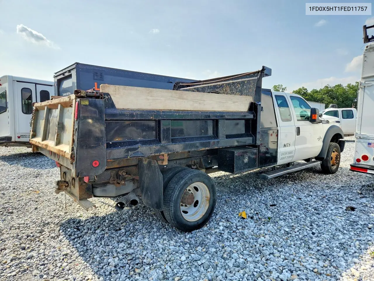 2015 Ford F550 Super Duty VIN: 1FD0X5HT1FED11757 Lot: 59065826