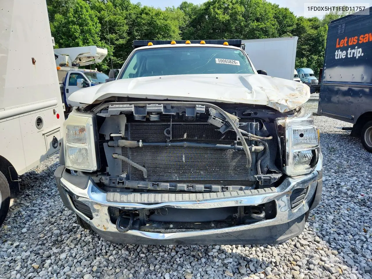 2015 Ford F550 Super Duty VIN: 1FD0X5HT1FED11757 Lot: 59065826