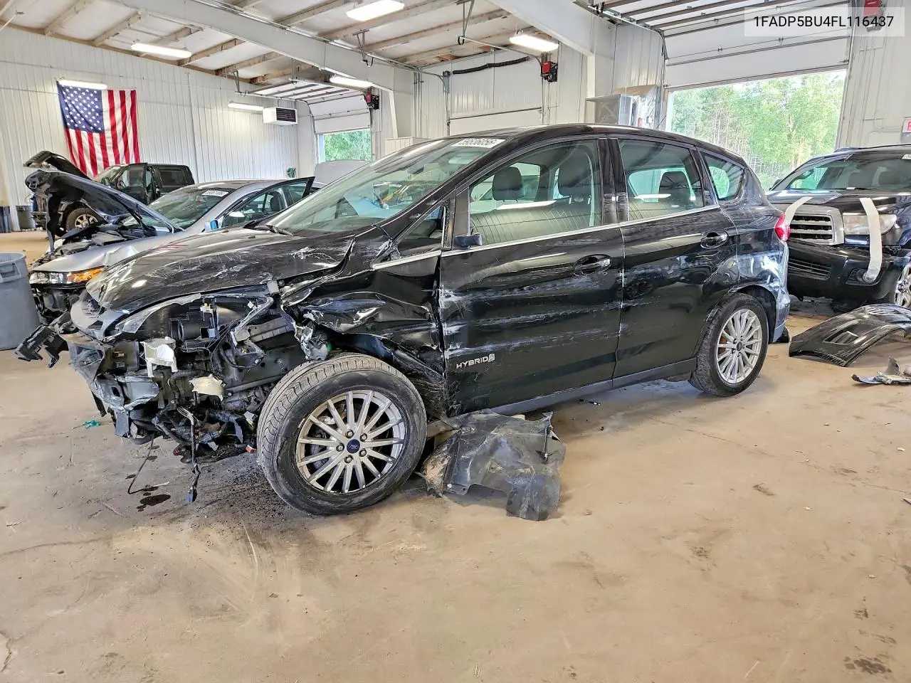 2015 Ford C-Max Sel VIN: 1FADP5BU4FL116437 Lot: 59636056