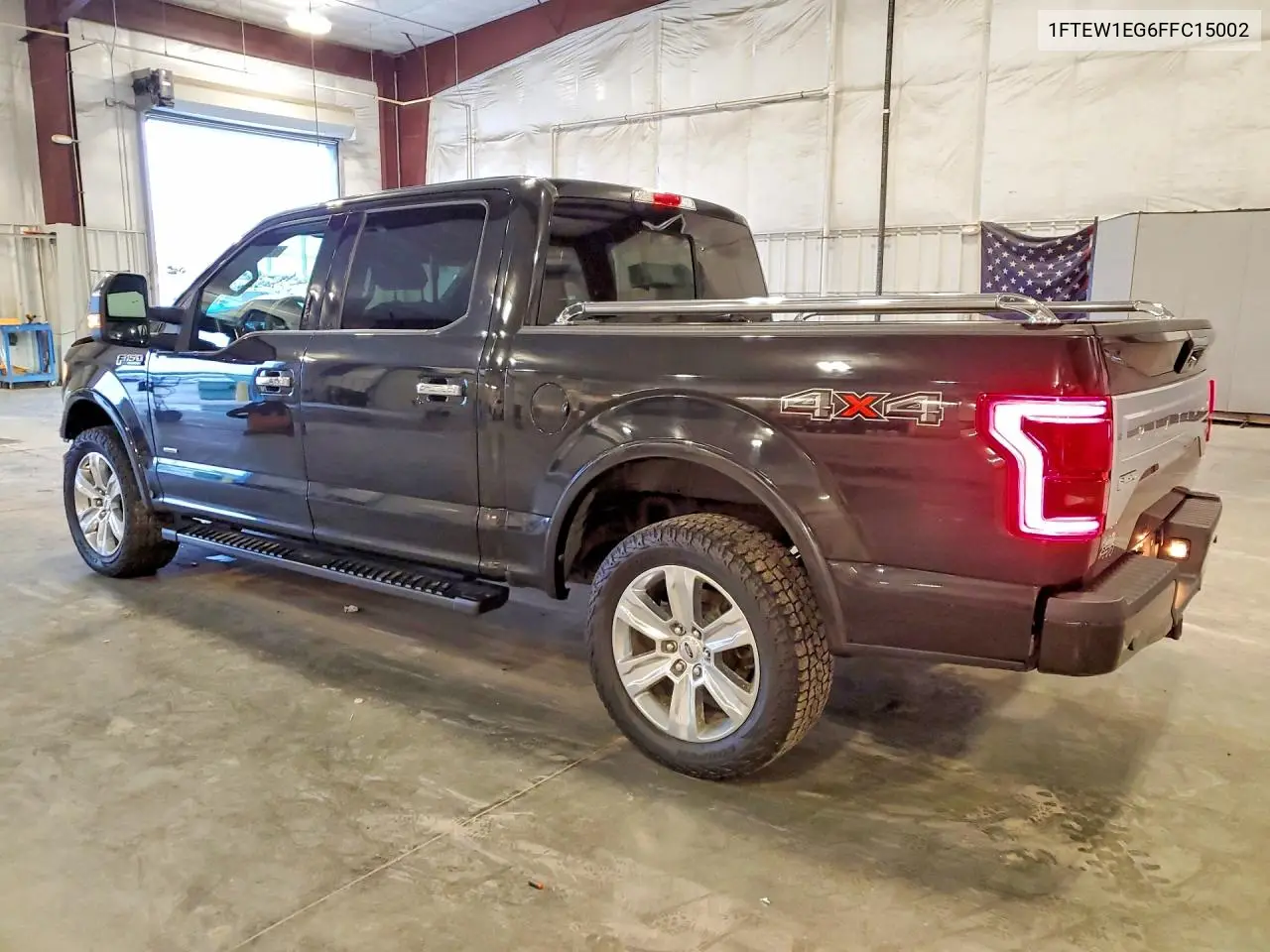 2015 Ford F150 Supercrew VIN: 1FTEW1EG6FFC15002 Lot: 59989626