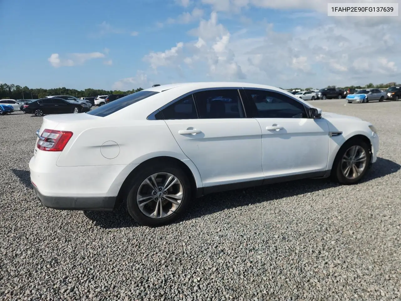 2015 Ford Taurus Sel VIN: 1FAHP2E90FG137639 Lot: 60214686