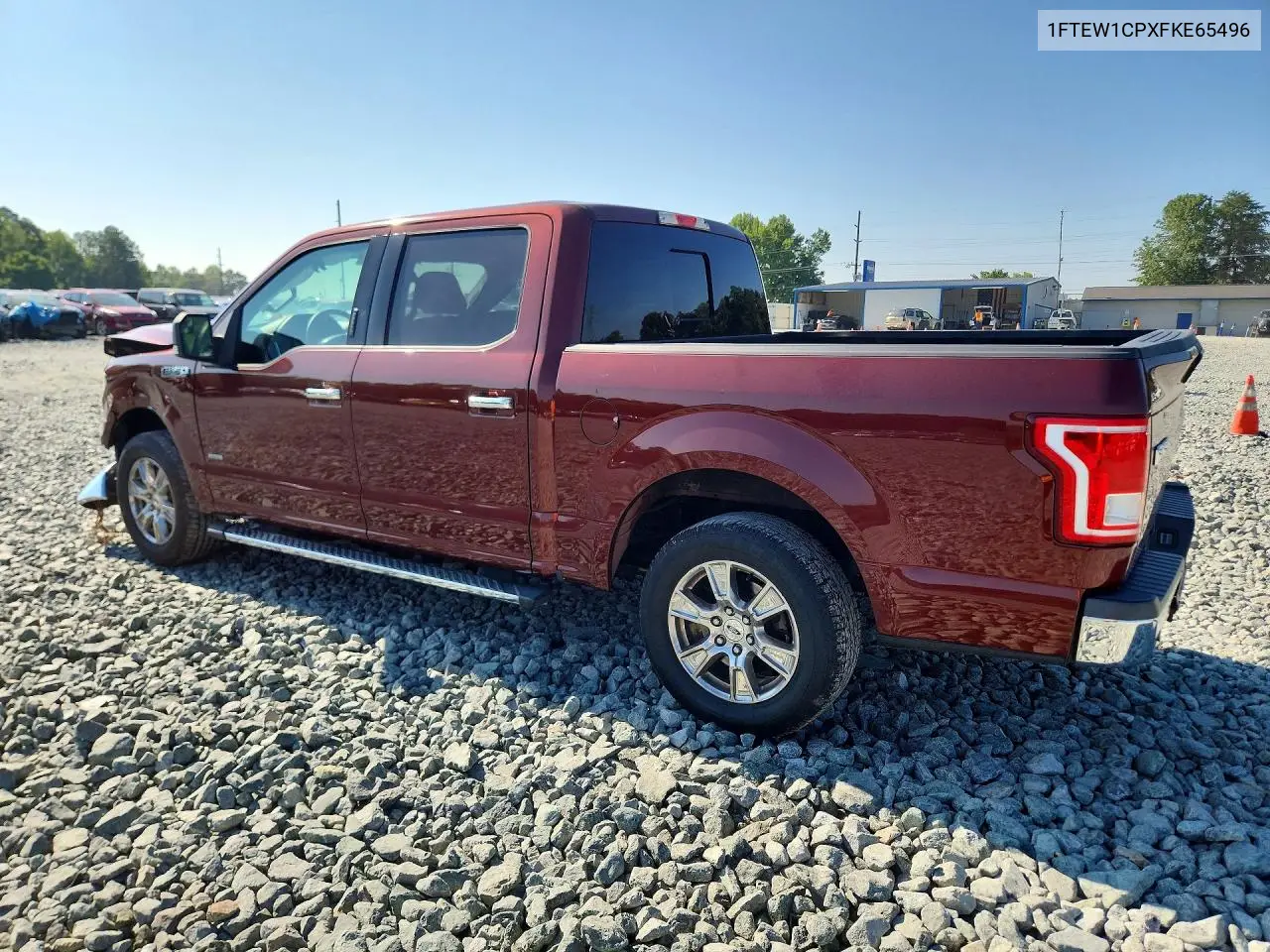 2015 Ford F150 Supercrew VIN: 1FTEW1CPXFKE65496 Lot: 60367426