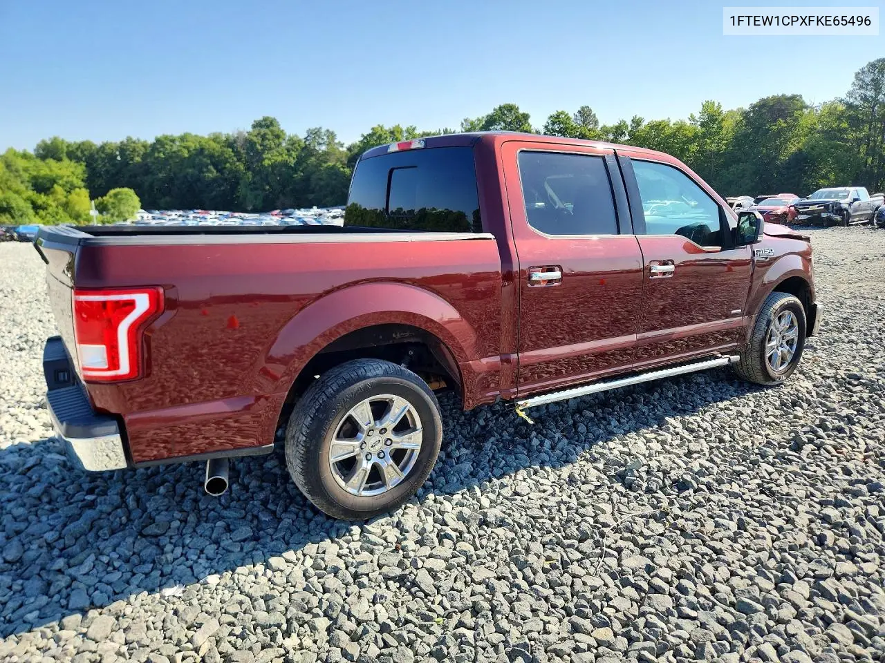 2015 Ford F150 Supercrew VIN: 1FTEW1CPXFKE65496 Lot: 60367426