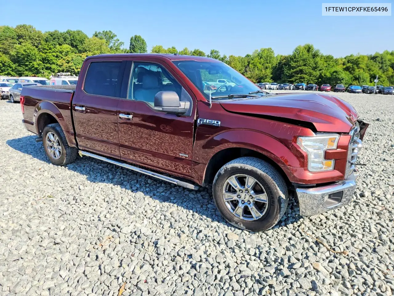 2015 Ford F150 Supercrew VIN: 1FTEW1CPXFKE65496 Lot: 60367426