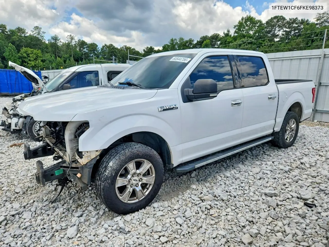 2015 Ford F150 Supercrew VIN: 1FTEW1CF6FKE98373 Lot: 60844756