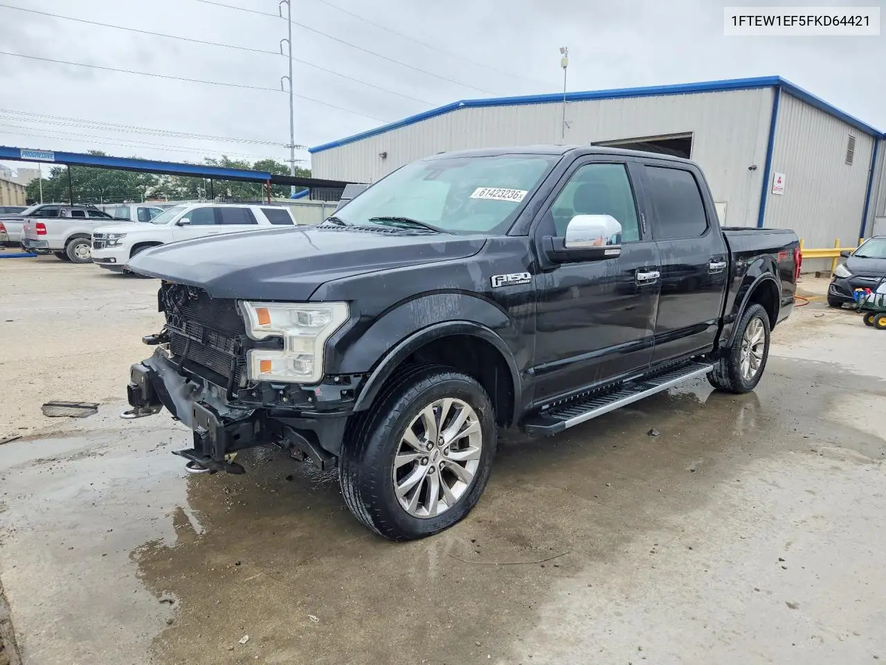 2015 Ford F150 Supercrew VIN: 1FTEW1EF5FKD64421 Lot: 61423236