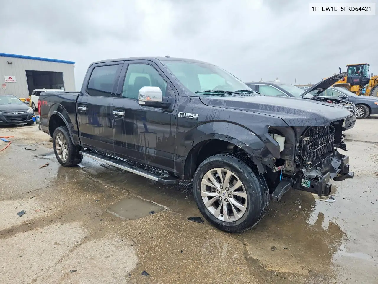 2015 Ford F150 Supercrew VIN: 1FTEW1EF5FKD64421 Lot: 61423236