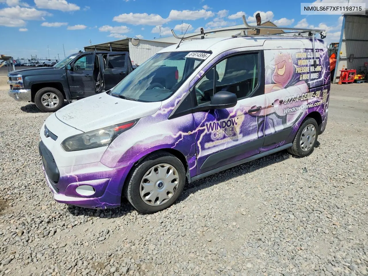 2015 Ford Transit Connect Xlt VIN: NM0LS6F7XF1198715 Lot: 61614996