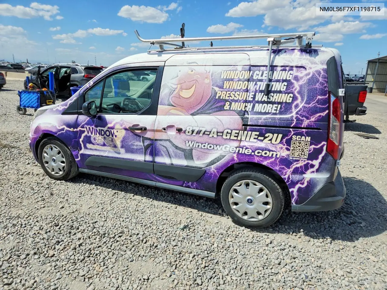2015 Ford Transit Connect Xlt VIN: NM0LS6F7XF1198715 Lot: 61614996