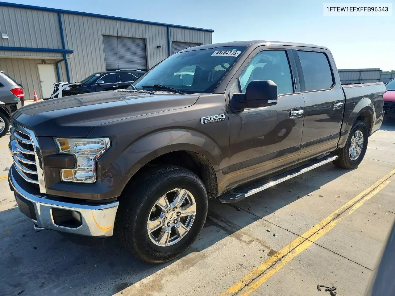 2015 Ford F150Xlt VIN: 1FTEW1EFXFFB96543 Lot: 61704716