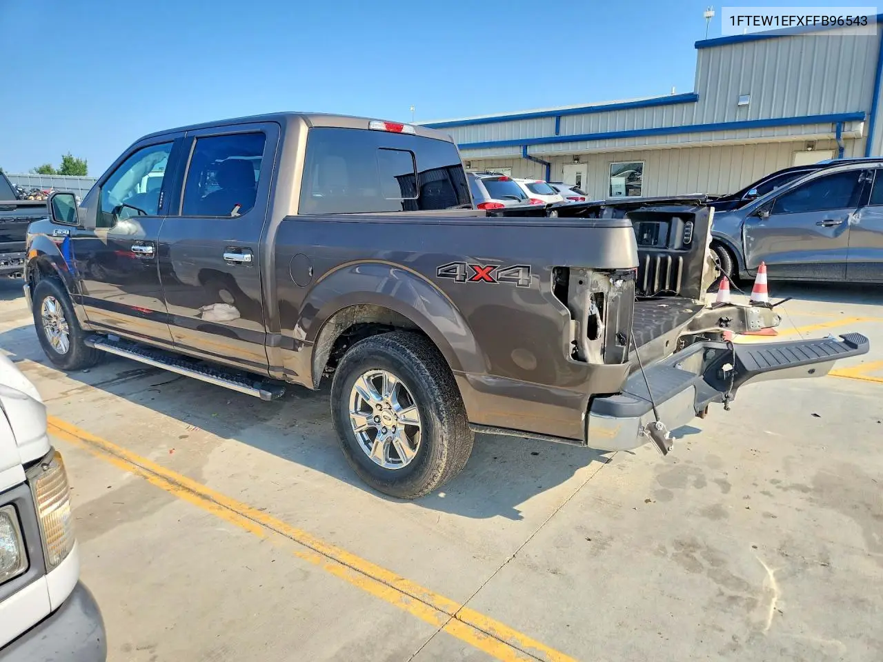 2015 Ford F150Xlt VIN: 1FTEW1EFXFFB96543 Lot: 61704716