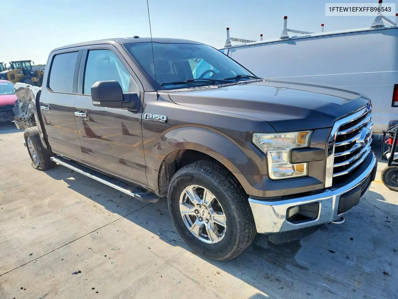 2015 Ford F150Xlt VIN: 1FTEW1EFXFFB96543 Lot: 61704716