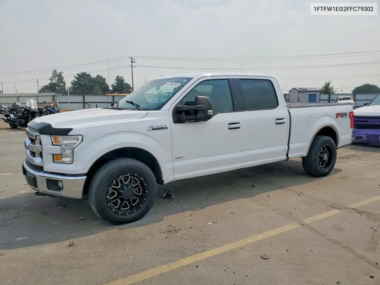 2015 Ford F150 Supercrew VIN: 1FTFW1EG2FFC79302 Lot: 62258236