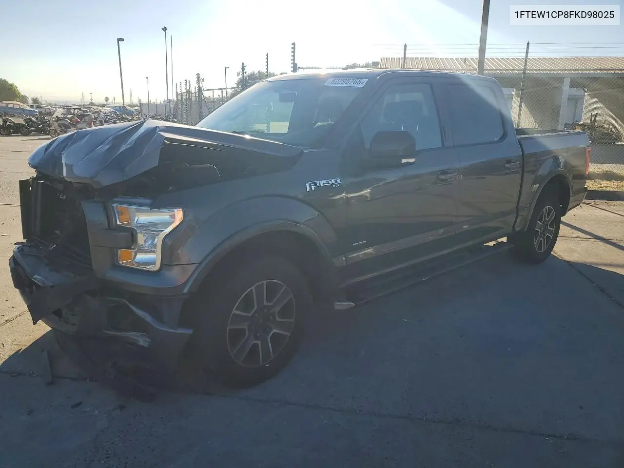 2015 Ford F150 Supercrew VIN: 1FTEW1CP8FKD98025 Lot: 62295766