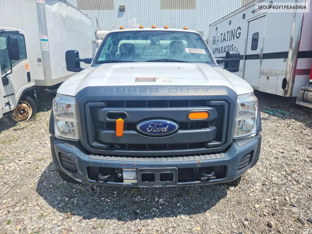 2015 Ford F450 Super Duty Bucket Truck VIN: 1FDUF4GY1FEA65904 Lot: 74434385