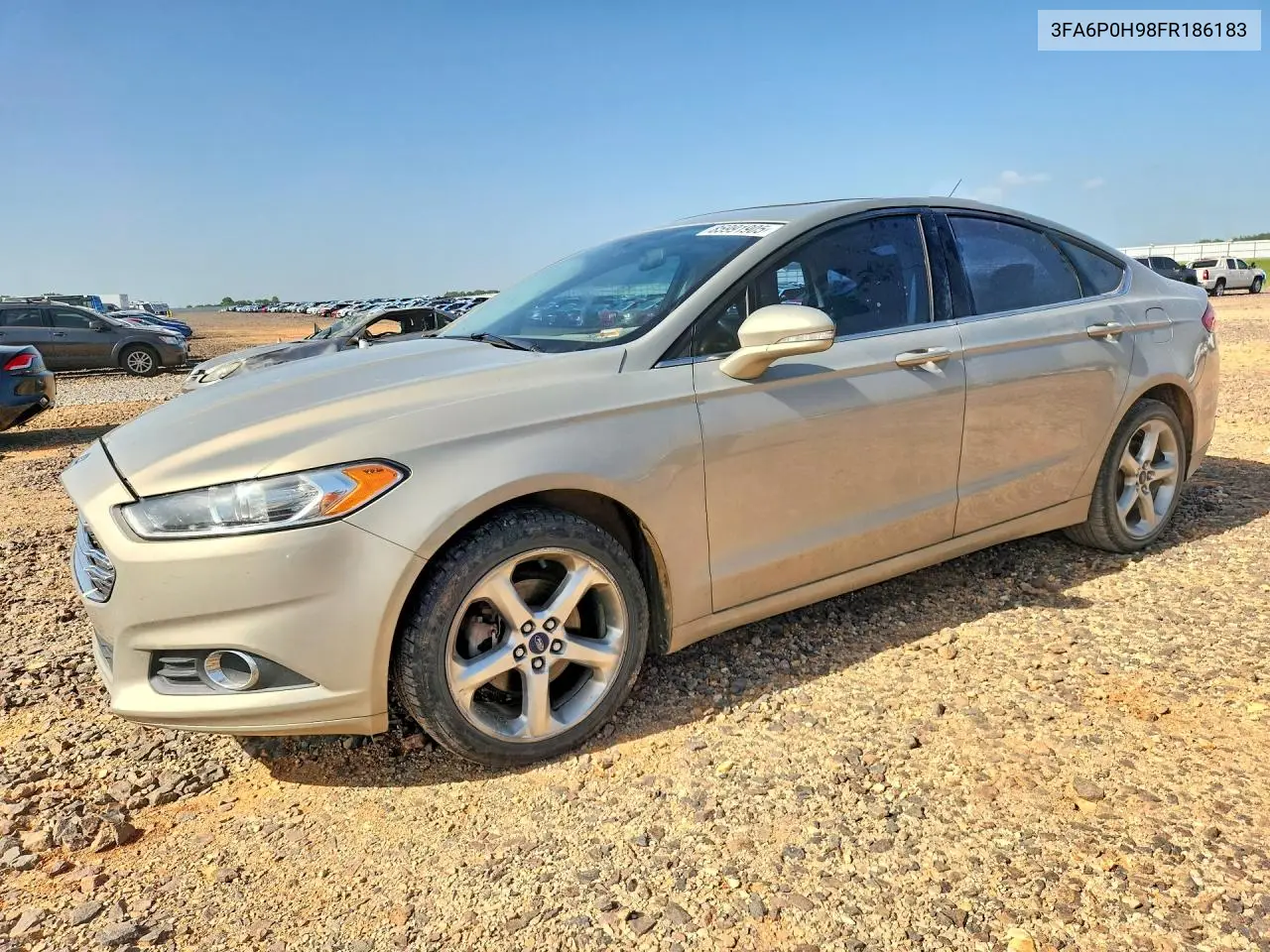 2015 Ford Fusion Se VIN: 3FA6P0H98FR186183 Lot: 85991905