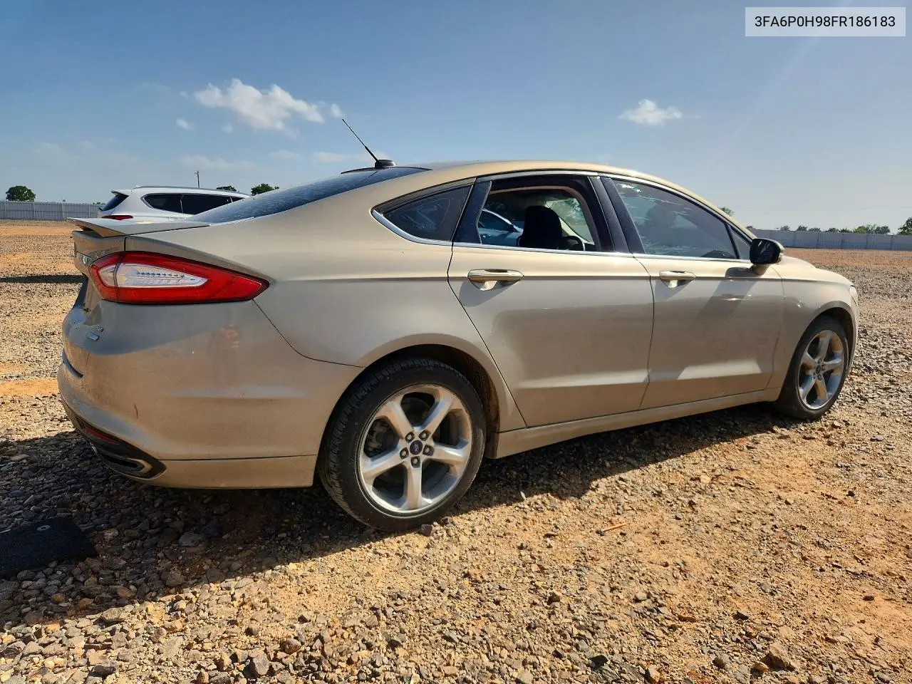 2015 Ford Fusion Se VIN: 3FA6P0H98FR186183 Lot: 85991905