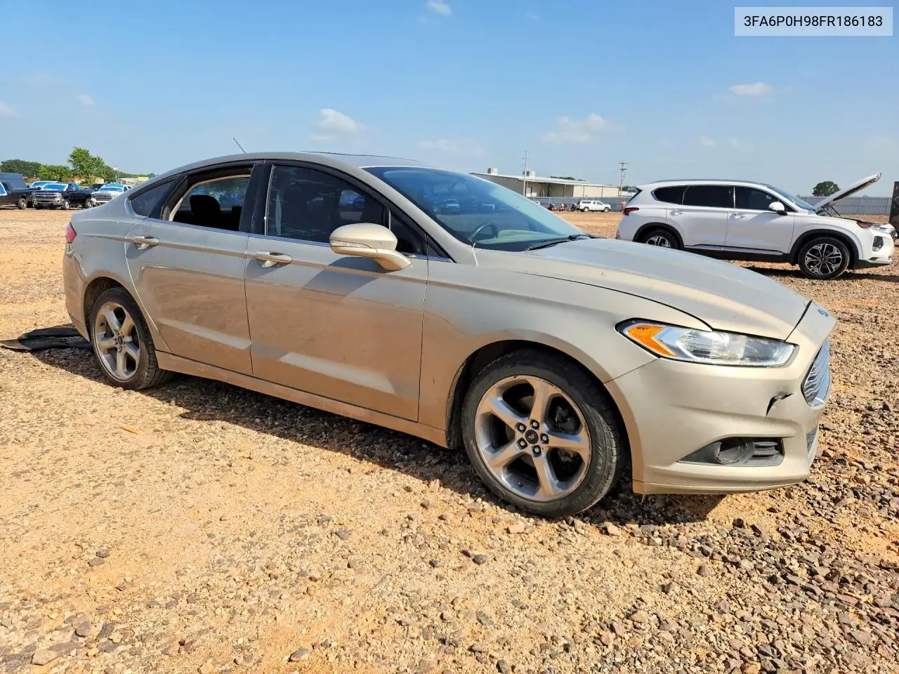 2015 Ford Fusion Se VIN: 3FA6P0H98FR186183 Lot: 85991905