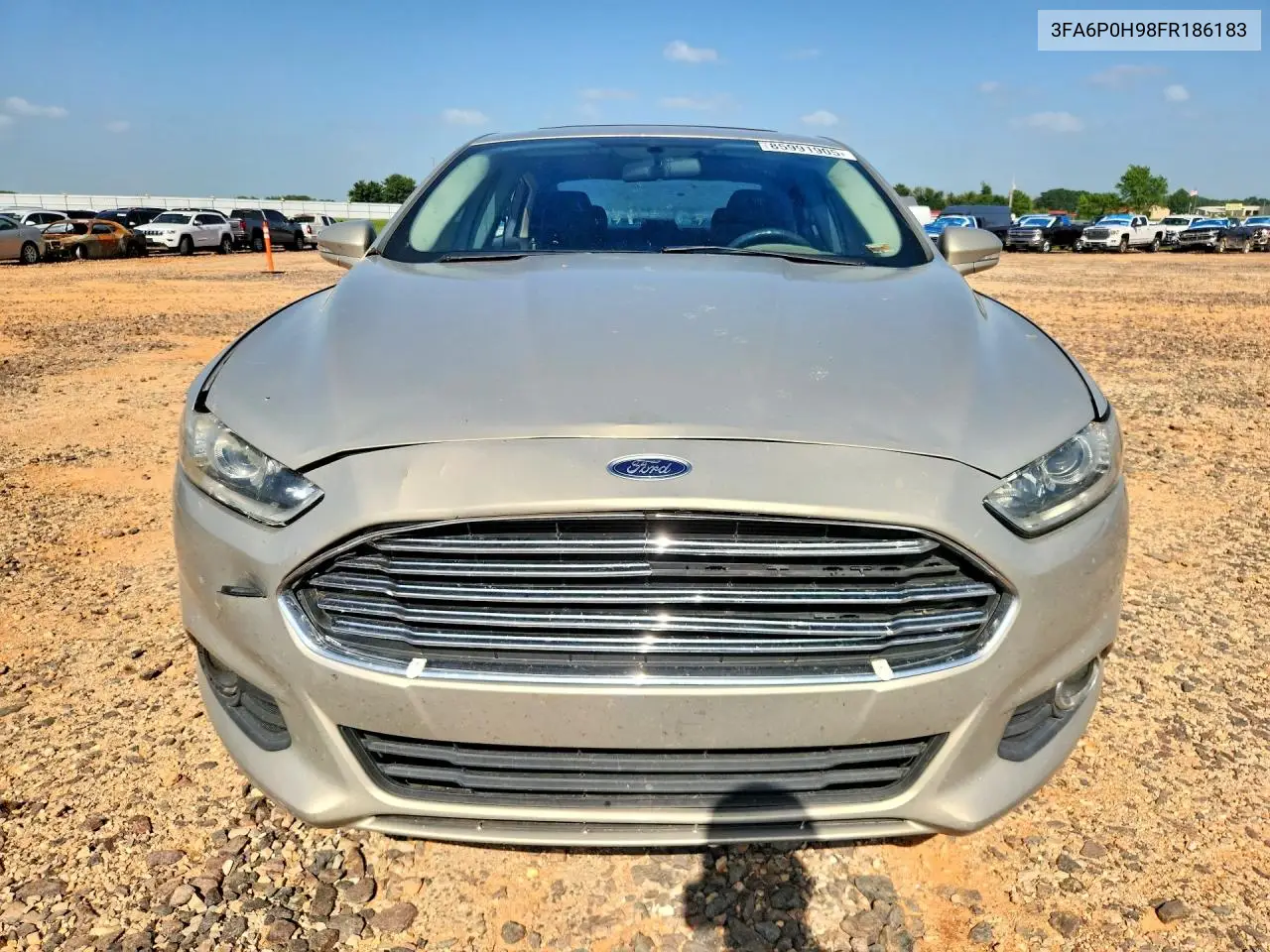 2015 Ford Fusion Se VIN: 3FA6P0H98FR186183 Lot: 85991905