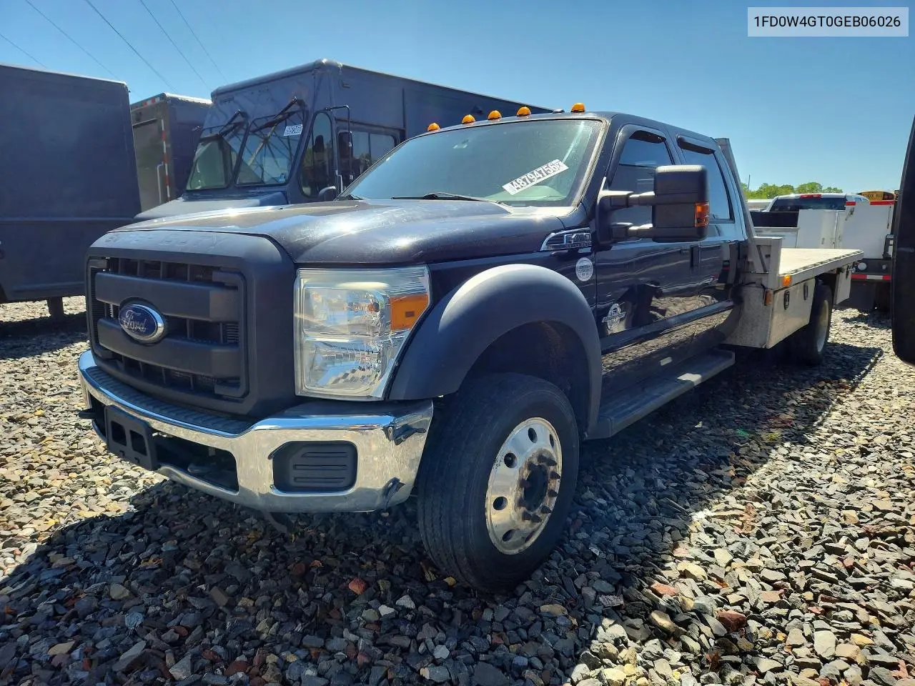 2016 Ford F450 Super Duty VIN: 1FD0W4GT0GEB06026 Lot: 48794756