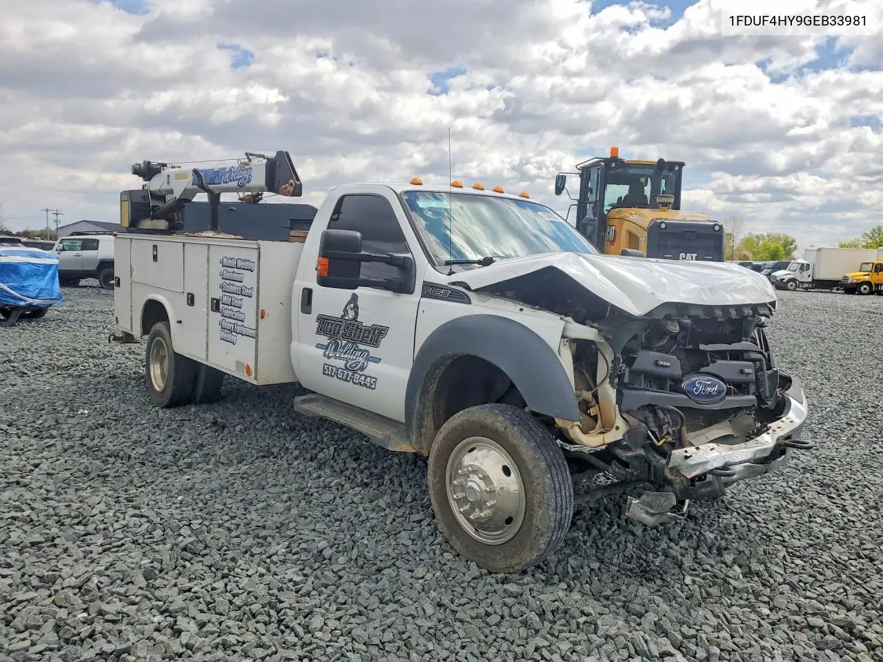 2016 Ford F450 Super Duty VIN: 1FDUF4HY9GEB33981 Lot: 52483026
