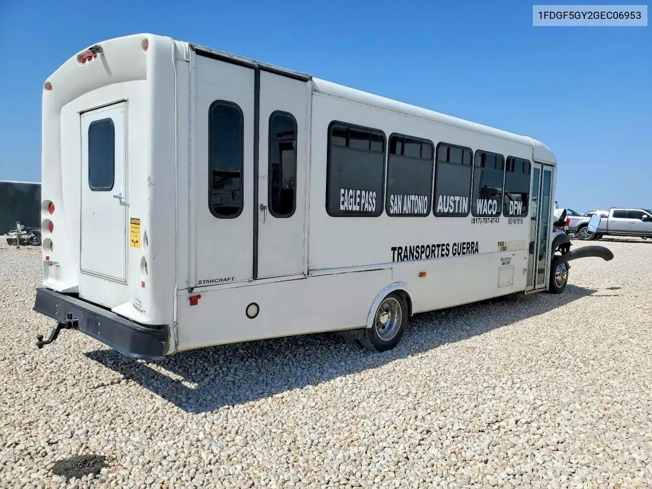 2016 Ford F550 Super - Transit Bus VIN: 1FDGF5GY2GEC06953 Lot: 53234576