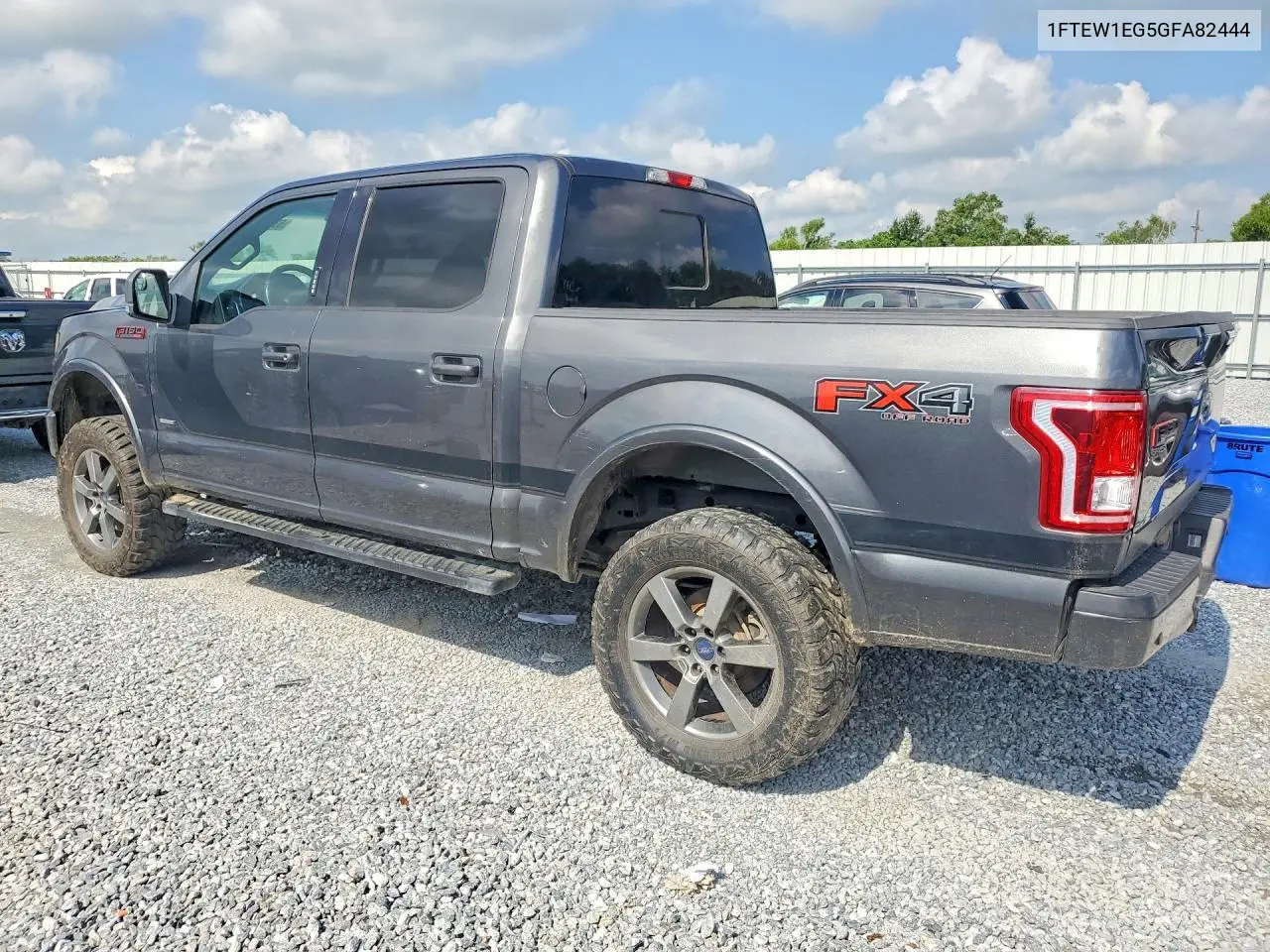 2016 Ford F150 Supercrew VIN: 1FTEW1EG5GFA82444 Lot: 53830766