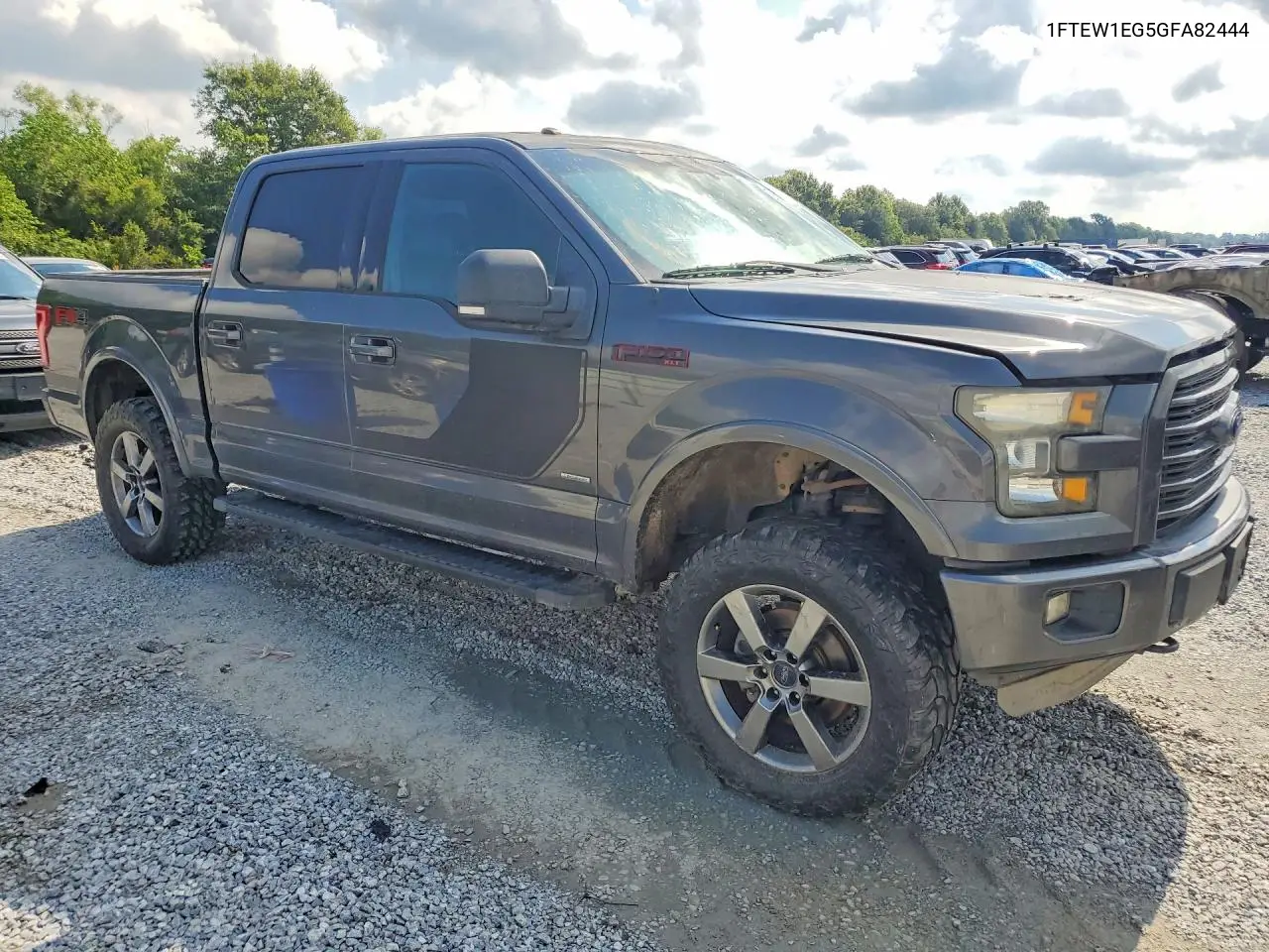 2016 Ford F150 Supercrew VIN: 1FTEW1EG5GFA82444 Lot: 53830766