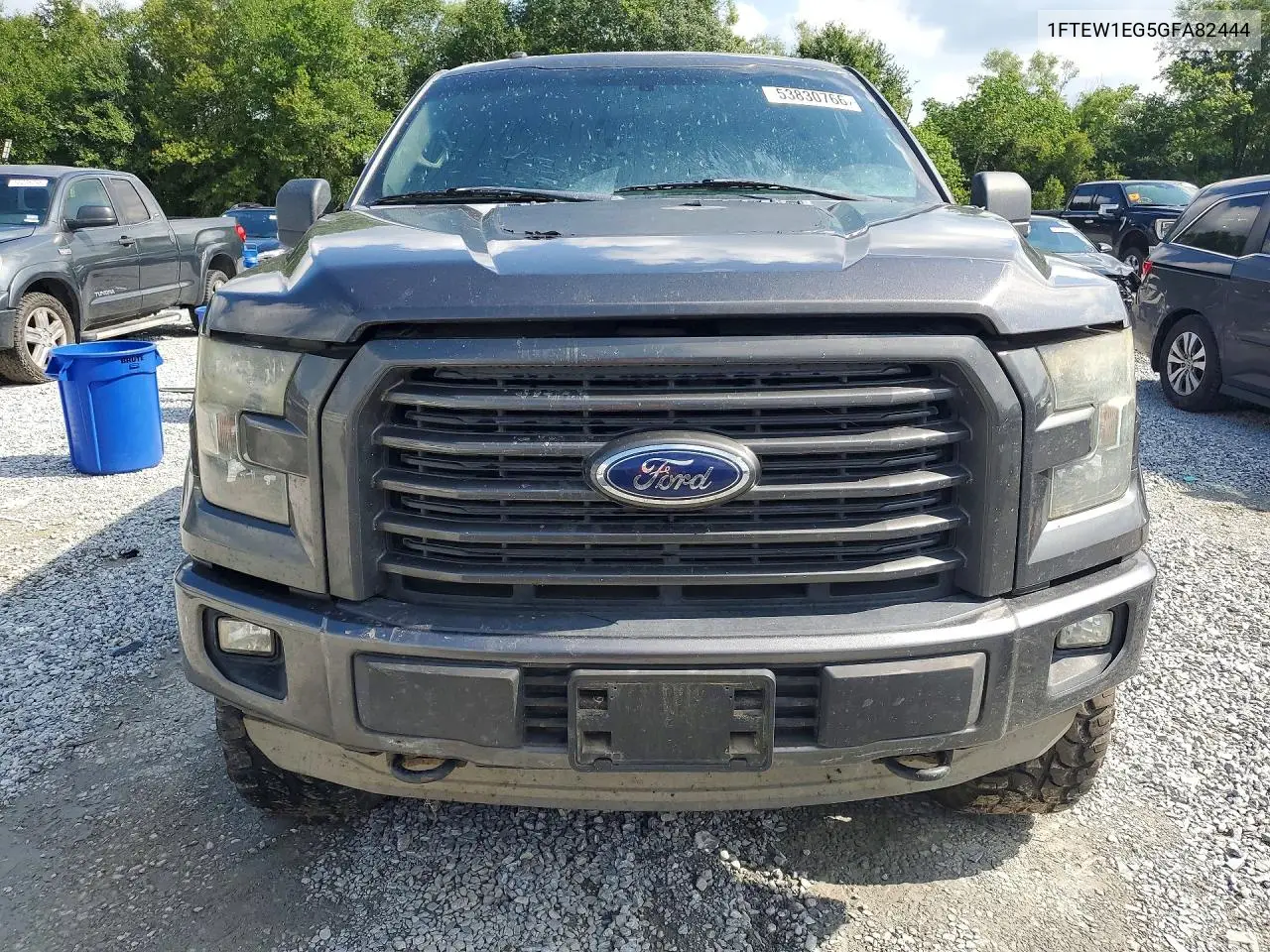 2016 Ford F150 Supercrew VIN: 1FTEW1EG5GFA82444 Lot: 53830766
