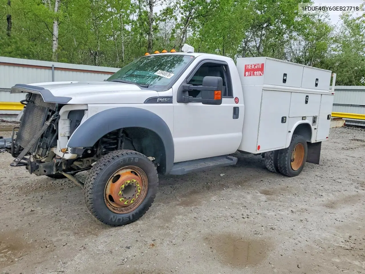 2016 Ford F450 Super Duty VIN: 1FDUF4GY6GEB27718 Lot: 53946876