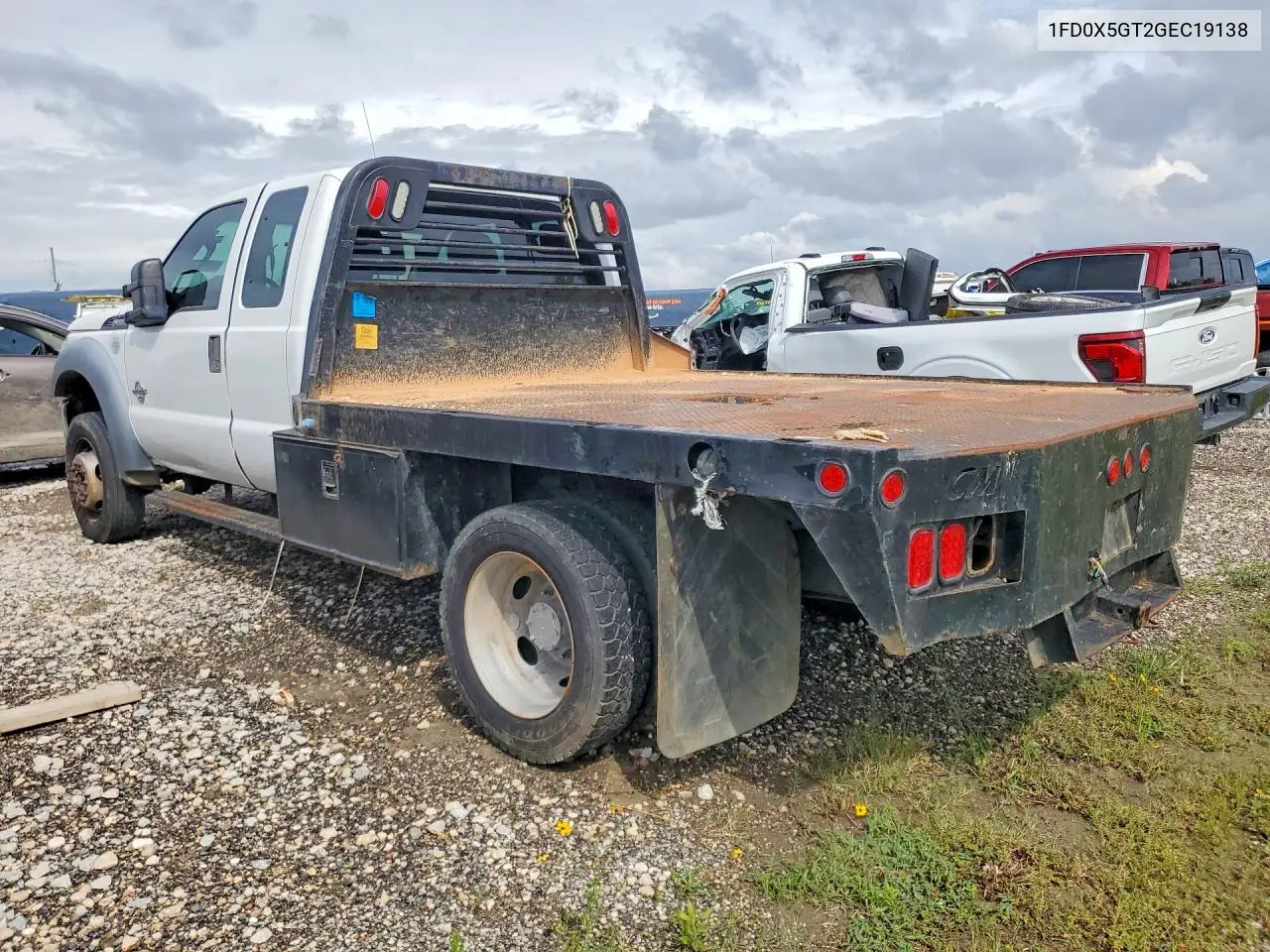 2016 Ford F550 Super Duty VIN: 1FD0X5GT2GEC19138 Lot: 54016276