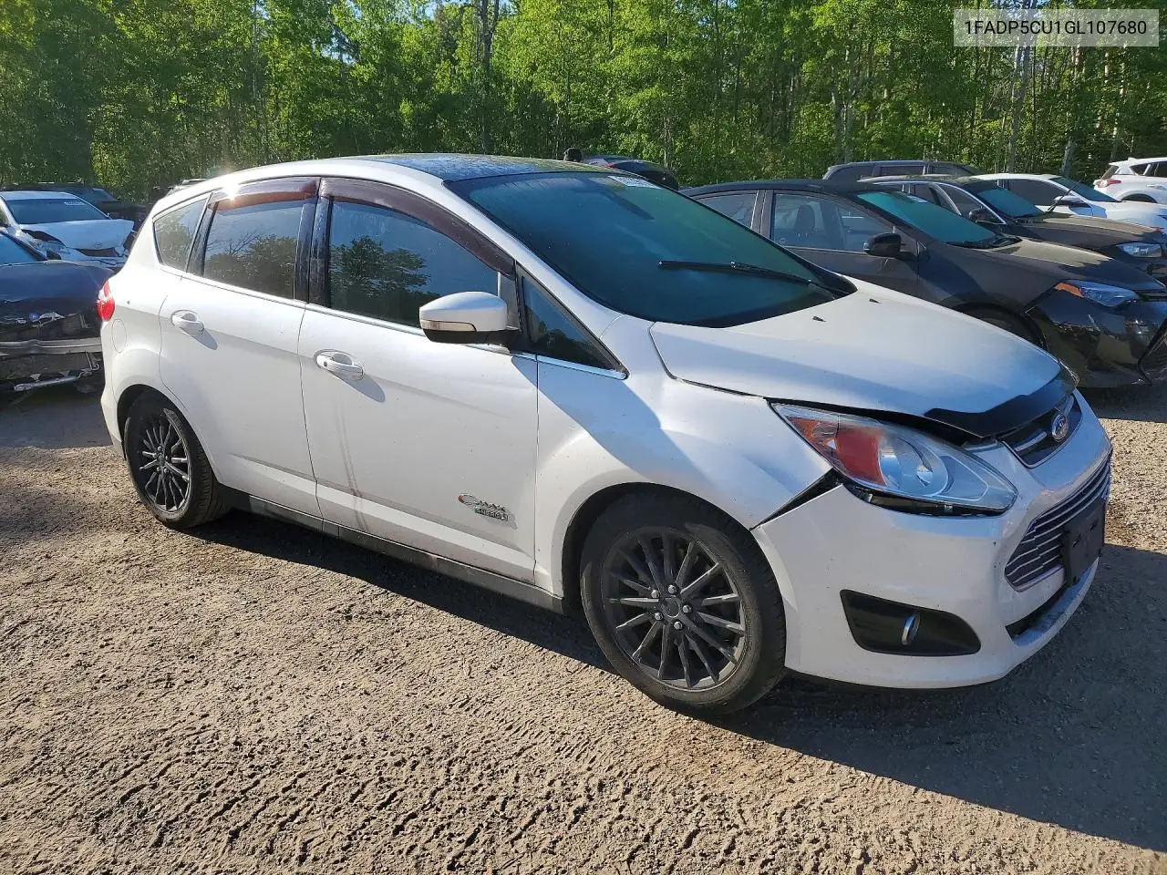 2016 Ford C-Max Premium Sel VIN: 1FADP5CU1GL107680 Lot: 55729016