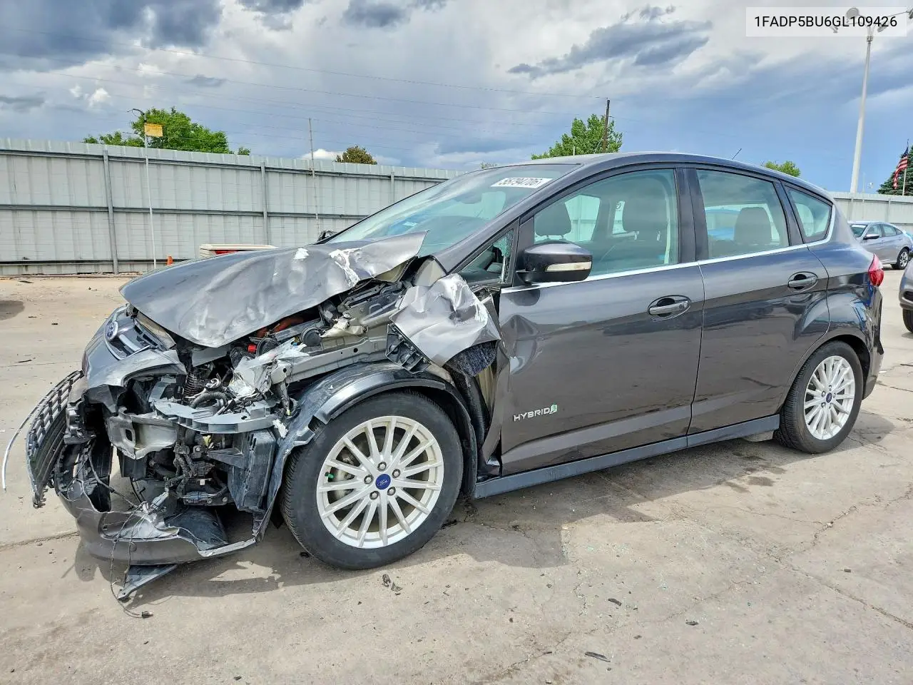 2016 Ford C-Max Sel VIN: 1FADP5BU6GL109426 Lot: 55794706