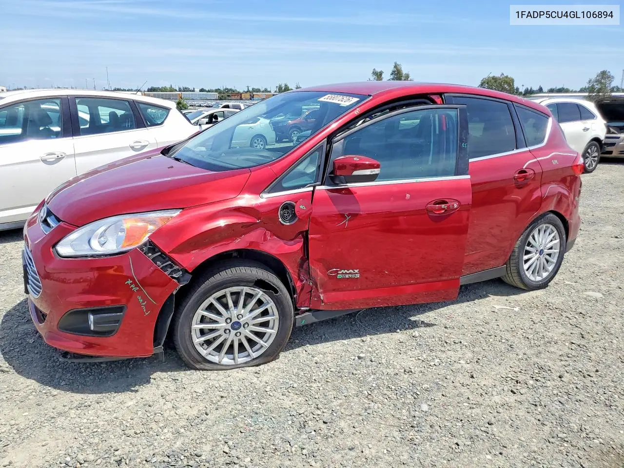2016 Ford C-Max Premium Sel VIN: 1FADP5CU4GL106894 Lot: 55807626
