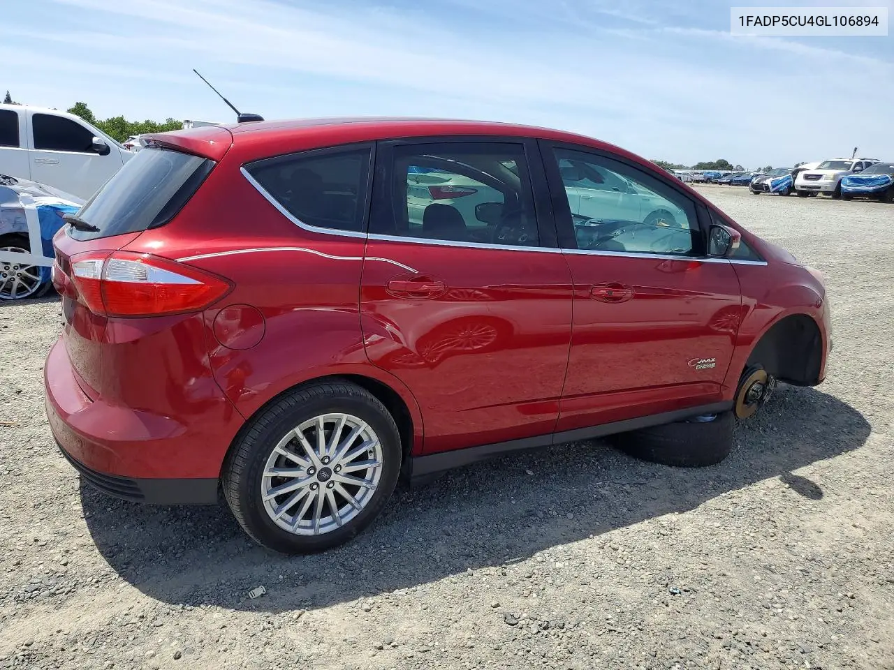 2016 Ford C-Max Premium Sel VIN: 1FADP5CU4GL106894 Lot: 55807626