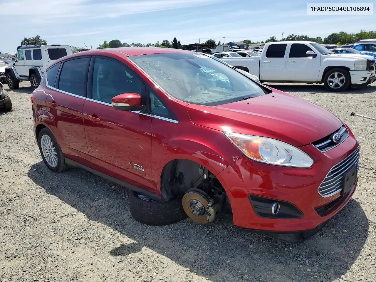 2016 Ford C-Max Premium Sel VIN: 1FADP5CU4GL106894 Lot: 55807626