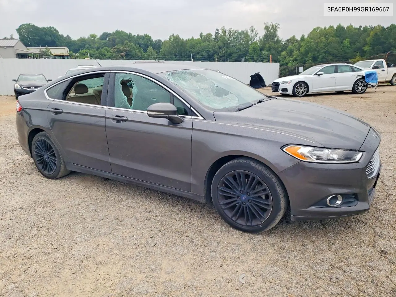 2016 Ford Fusion Se VIN: 3FA6P0H99GR169667 Lot: 56421436