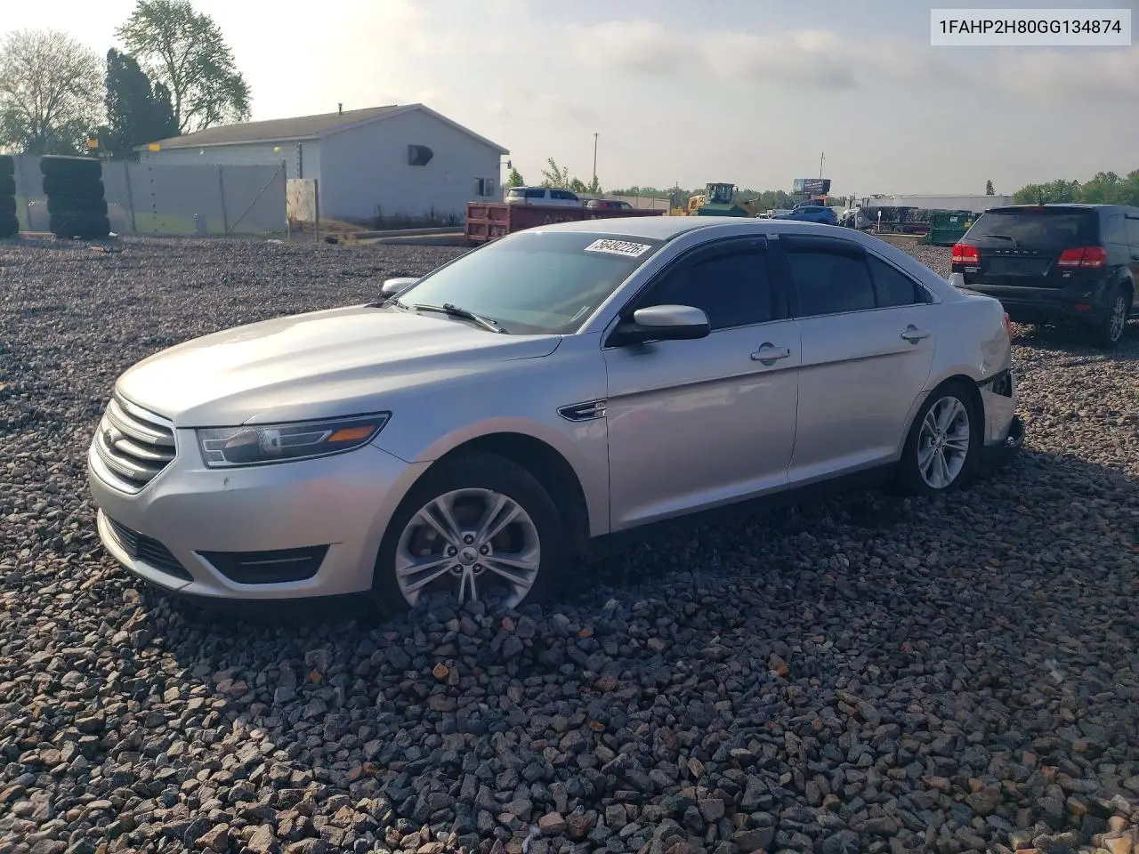 2016 Ford Taurus Sel VIN: 1FAHP2H80GG134874 Lot: 56492226