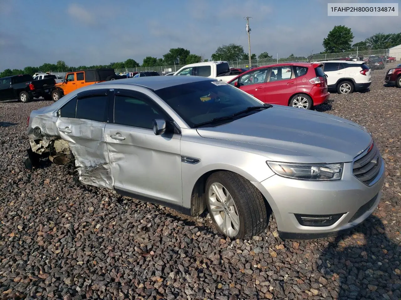 2016 Ford Taurus Sel VIN: 1FAHP2H80GG134874 Lot: 56492226